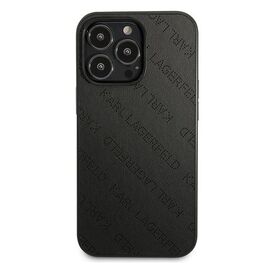 Karl Lagerfeld Perforated Allover Case for iPhone 13 Pro / 13 6.1" - Black | Techbox