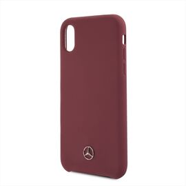 Mercedes Silicone Line iPhone X/XS Case - Red | Techbox