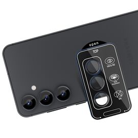 Camera lens glass 3mk Lens Protection Pro Black for Samsung Galaxy S25 | Techbox
