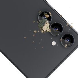 Camera lens glass 3mk Lens Protection Pro Black for Samsung Galaxy S25 | Techbox