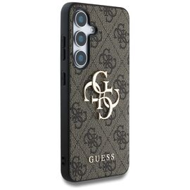 Guess Big 4G Logo Classic Logo Case for Samsung Galaxy S25 Plus Brown | Techbox