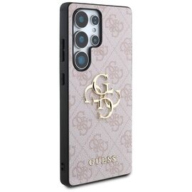 Guess Big 4G Logo Classic Logo Case for Samsung Galaxy S25 Ultra Pink - Samsung Cases - Cases - Techbox