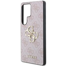 Guess Big 4G Logo Classic Logo Case for Samsung Galaxy S25 Ultra Pink - Samsung Cases - Cases - Techbox