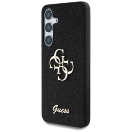 Guess Fixed Glitter Big 4G Metal Logo case for Samsung Galaxy S25 black | Techbox