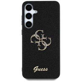 Guess Fixed Glitter Big 4G Metal Logo case for Samsung Galaxy S25 Plus black | Techbox