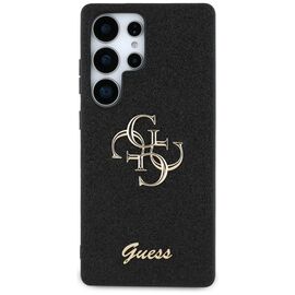 Guess Fixed Glitter Big 4G Metal Logo case for Samsung Galaxy S25 Ultra black | Techbox