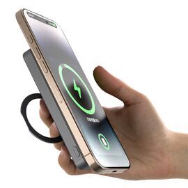 Dudao K28S 20W PD 5000mAh Powerbank with MagSafe and Stand - Gray | Techbox