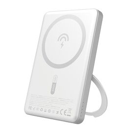 Dudao K28S 20W PD 5000mAh Powerbank with MagSafe and Stand - Silver | Techbox