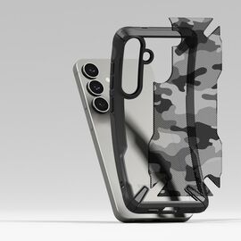 Ringke Fusion X Case for Samsung Galaxy S25+ - Black Camo - Samsung Cases - Cases - Techbox