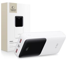 Powerbank Tech-Protect PB02 20000mAh 22.5W - white - Powerbanks - Smartphone Chargers - Techbox