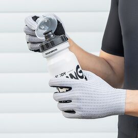 Rockbros Breathable Full Finger Cycling Gloves, Size: XL - Gray - Bicycle - Sports & Fitness - Techbox