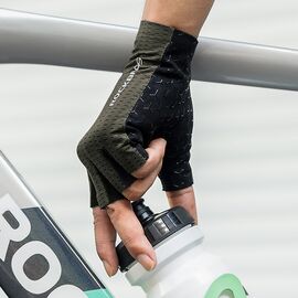 Rockbros Breathable Short Finger Cycling Gloves, Size: XXL - Gray | Techbox