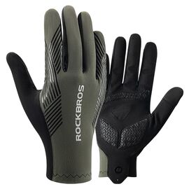 Rockbros cycling gloves spring/summer/autumn, full, size: XL - green - Bicycle - Sports & Fitness - Techbox