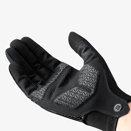 Rockbros cycling gloves spring/summer/autumn, full, size: XXL - black | Techbox