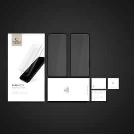 Tech-Protect Glass Fit +2-Pack Tempered Glass for Xiaomi Redmi Note 14 4G / 5G - Black - Xiaomi - Screen & Camera Protection - Techbox