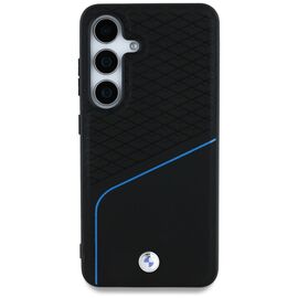 BMW Leather Textured and Smooth MagSafe Case for Samsung Galaxy S25 - Black | Techbox