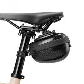 Rockbros Rigid Hard Shell Compact Saddle Bag 0.4l - Black | Techbox