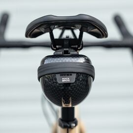 Rockbros Rigid Hard Shell Compact Saddle Bag 0.4l - Black | Techbox