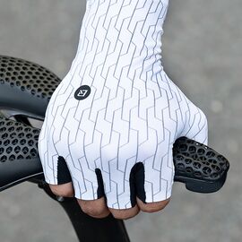 Rockbros Road Cycling Gloves Size: XL - White/Black - Bicycle - Sports & Fitness - Techbox