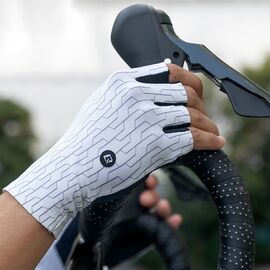 Rockbros Road Cycling Gloves Size: XL - White/Black - Bicycle - Sports & Fitness - Techbox