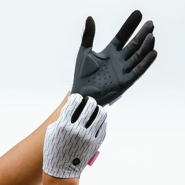 Rockbros sports gloves full spring-summer size L - white and black | Techbox