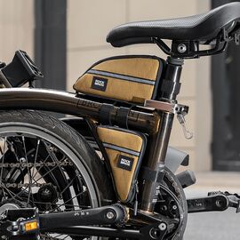 Rockbros Triangle Bike Frame Bag 0.3l - Brown | Techbox