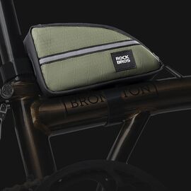 Rockbros Triangle Bike Frame Bag 0.8l - Brown - Smartphone Holders - Smartphones - Techbox
