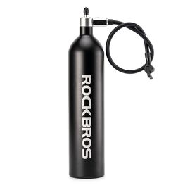 Rockbros Tubeless Tire Inflator 200 PSI 1.2l - Black | Techbox