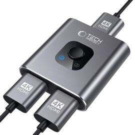 Tech-Protect HB07 HUB Adapter 2in1 HDMI 4K 60HZ - gray | Techbox