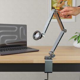 Wozinsky WTY0YS1 magnetic holder, 360° rotating, solid, for phone and tablet - gray | Techbox