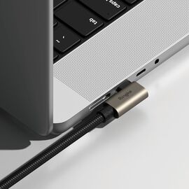 Ringke 3.2 gen. 2x2 USB-C, PD 3.1 240W 2m angled cable - black