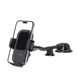 Tech-Protect V8 Car Holder for Dashboard, Windshield or Air Vent Mount - Black