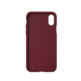 Adidas OR Molded PU Suede case for iPhone X / XS - burgundy | Techbox