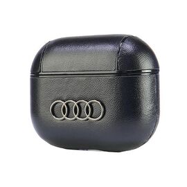 Audi Leather Big Logo Case for AirPods 3 - Black - Smartphone Accessories - Cables & Accessories - Techbox