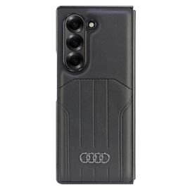 Audi Synthetic Leather MagSafe Case for Samsung Galaxy Z Fold 6 - Black | Techbox