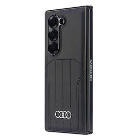 Audi Synthetic Leather MagSafe Case for Samsung Galaxy Z Fold 6 - Black | Techbox