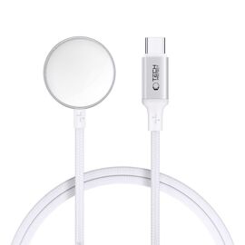 Tech-Protect UltraBoost USB-C Inductive Charger for Apple Watch 1m - White | Techbox