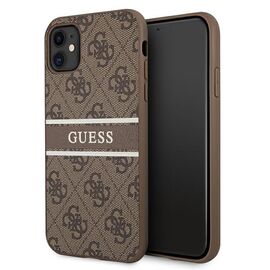 Guess 4G Stripe case for iPhone 11 / Xr 6.1" - brown | Techbox