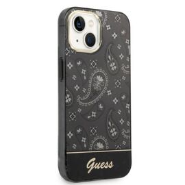 Guess Bandana Paisley Case for iPhone 14 / 15 / 13 6.1" - Black - Uncategorized Cases (2) - Cases - Techbox