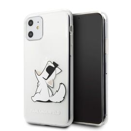 Karl Lagerfeld Choupette Fun iPhone 11 / Xr Case - Transparent | Techbox