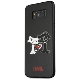 Karl Lagerfeld Choupette In Love Case for Samsung Galaxy S8 Plus - Black | Techbox