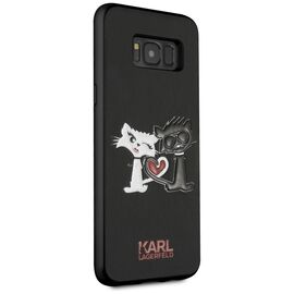 Karl Lagerfeld Choupette In Love Case for Samsung Galaxy S8 Plus - Black | Techbox