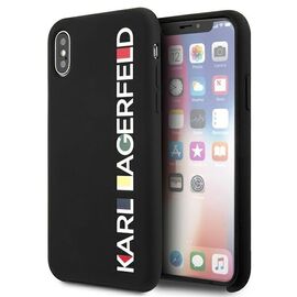 Karl Lagerfeld Glossy Bauhaus iPhone X/XS Case - Black | Techbox