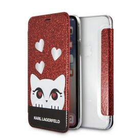 Karl Lagerfeld Valentine iPhone X/XS Case - Red | Techbox