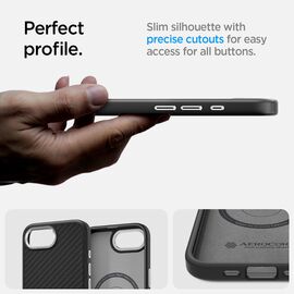 Spigen Enzo Aramid MagSafe iPhone 16e Case - Black - Apple Cases - Cases - Techbox