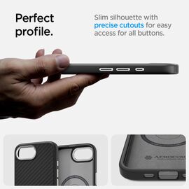 Spigen Enzo Aramid MagSafe iPhone 16e Case - Black - Apple Cases - Cases - Techbox