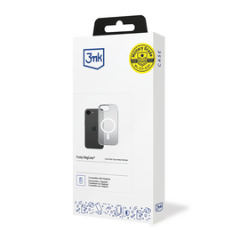 3mk Frosty MagCase for Apple iPhone 16E - white