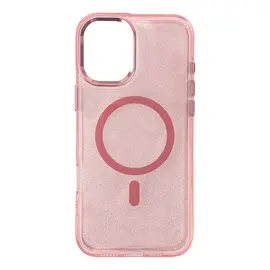 Glitter Case with MagSafe for Samsung Galaxy S25 Edge - Pink - Samsung Cases - Cases - Techbox