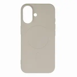 Liquid Silicone Case with MagSafe for iPhone 16e - Beige - Apple Cases - Cases - Techbox