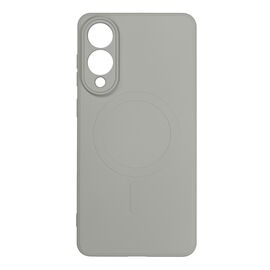 Liquid Silicone Case with MagSafe for Samsung Galaxy S25 Edge - Gray - Samsung Cases - Cases - Techbox